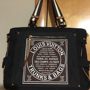 Louis Vuitton canvas bag